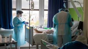 <p>Die Krankenhäuser in Belgien füllen sich mit Covid-19-Patienten.</p>