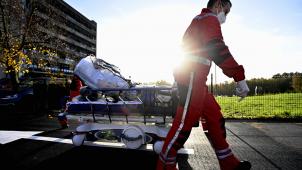 <p>Ein Corona-Patient wird vom CHU Lüttich nach Köln geflogen.</p>