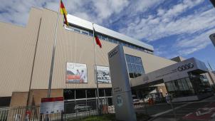 <p>Das Audi-Werk in der Brüsseler Gemeinde Forest.</p>