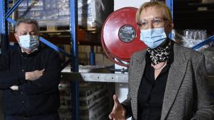 <p>Ministerin Karine Lalieux</p>