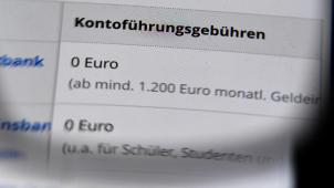 <p>Kontoführungsgebühren sind der Verbraucherschutzorganisation Test Achats ein Dorn im Auge.</p>