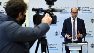 <p>Hat Geldscheinen und -münzen den Kampf angesagt: Vincent Van Peteghem.</p>