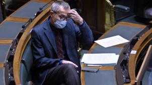 <p>Gesundheitsminister Frank Vandenbroucke in der Kammer.</p>