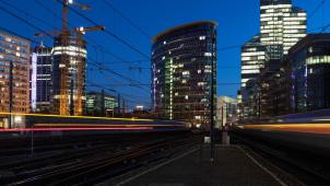 <p>Ein Blick auf den Brüsseler Nordbahnhof</p>
