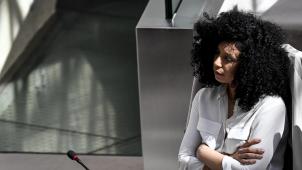 <p>War schon länger nicht mehr im flämischen Parlement zugegen: Sihame El Kaouakibi.</p>