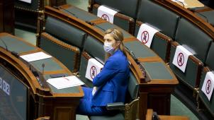 <p>Arbeitet am Pandemie-Gesetz: Ministerin Annelies Verlinden Foto: belga</p>