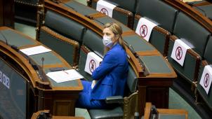 <p>Sie muss sich weiter in Geduld üben: Innenministerin Annelies Verlinden.</p>