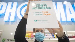 <p>Die Schnelltests finden einen guten Absatz.</p>