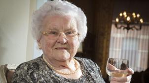 <p>Julia Van Hool verstarb im Alter von 111 Jahren. Die Aufnahme stammt aus dem Jahr 2014</p>