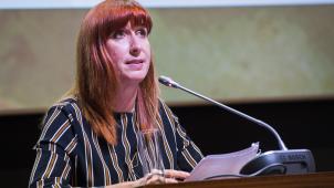 <p>Die Awex-Geschäftsführerin Pascale Delcomminette zeigt sich aufgrund sich füllender Auftragsbücher positiv optimistisch für den weiteren Verlauf des Jahres 2021.</p>