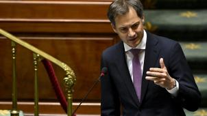 <p>Die Gaststättenbranche macht sich Sorgen. Premier De Croo (hier im Kammerplenum) versuchte zu beruhigen.</p>