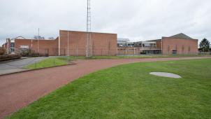 <p>Ein Blick auf den Gebäudekomplex am Stockbergerweg</p>