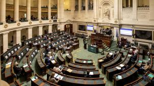 <p>Blick in den Plenarsaal der Kammer.</p>