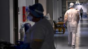 <p>In der letzten Woche hat der Druck auf die Krankenhäuser - hier ist das Spital in Bonheiden (Provinz Antwerpen) zu sehen - weiter nachgelassen.</p>