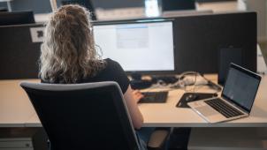 <p>63,7 Prozent der berufstätigen Belgier arbeiten in Vollzeit.</p>