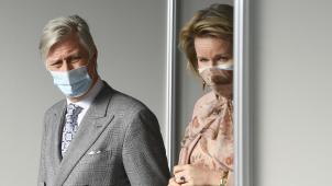 <p>Königin Mathilde und König Philippe treffen am Freitag auf António Guterres.</p>