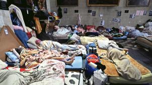 <p>Seit gut fünf Wochen befinden sich in der Brüsseler Beginenkirche mehr als 250 Papierlose im Hungerstreik.</p>