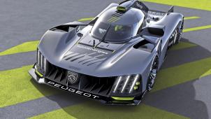 <p>Das neue Hypercar von Peugeot für Le Mans und die Langstrecken-WM (WEC).</p>