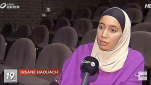 <p>Screenshot der RTBF-Abendnachrichten: Ihsane Haouach</p>
