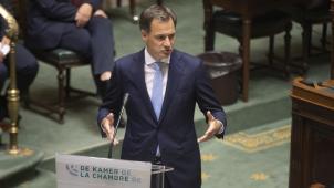 <p>Premier De Croo sieht keinen Grund zur Verschärfung der Corona-Regeln.</p>
