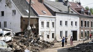 <p>In Pepinster wartet viel Arbeit auf die Helfer.</p>