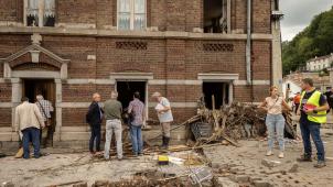 <p>Viele Menschen in der Provinz Lüttich haben bei der Flutkatastrophe vor drei Wochen ihr gesamtes Hab und Gut verloren.</p>
