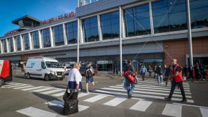 <p>Am Flughafen Charleroi herrschte im letzten Monat reger Betrieb.</p>