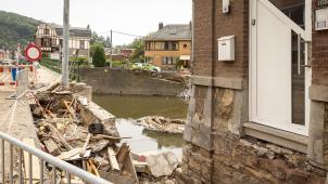 <p>Die Gemeinde Trooz wurde im Juli 2021 hart von den Fluten getroffen.</p>