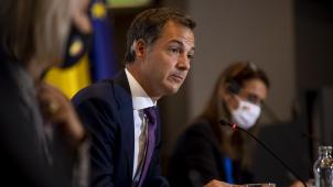 <p>Premier Alexander De Croo</p>