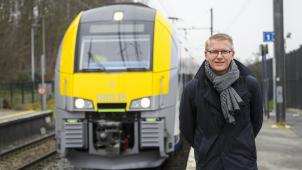 <p>Mobilitätsminister Georges Gilkinet hat erfreuliche Neuigkeiten für die SNCB.</p>