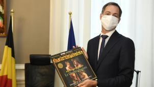 <p>Premier De Croo mit Vivaldis Meisterwerk. In seiner Koalition harmonieren die „Vier Jahreszeiten“ (Liberale, Sozialisten, Grüne und Christdemokraten) derzeit nicht gerade gut.</p>