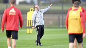 <p>Roberto Martinez will die Roten Teufel ins Nations-League-Endspiel führen.</p>