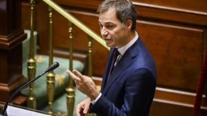<p>Premier De Croo sprach in der Kammer deutliche Worte.</p>