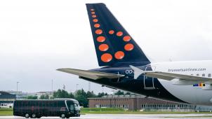 <p>Das alte Logo von Brussels Airlines verschwindet bald.</p>