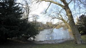 <p>„Etangs d’Ixelles“ in Brüssel</p>