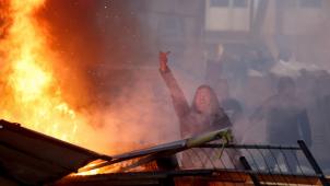 <p>Der Marsch „für die Freiheit“ am Sonntag in Brüssel endete in Ausschreitungen.</p>