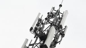<p>Ein 5G-Mast</p>