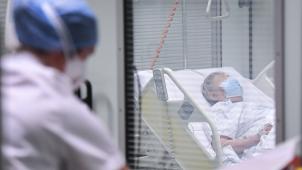 <p>Derzeit liegen in Belgien fast 800 Covid-Patienten auf der Intensivstation.</p>
