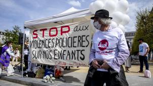 <p>Bereits im Mai diesen Jahres fand in Brüssel ein Weißer Marsch gegen Polizeigewalt statt.</p>