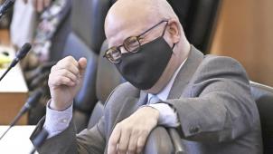 <p>Regionalminister Jean-Luc Crucke konnte seine eigene liberale Fraktion im wallonischen Parlament von seinen Steuerplänen überzeugen.</p>