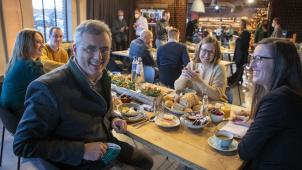 <p>Der Präsident von CD&amp;V, Joachim Coens, beim Auftakt des digitalen Erneuerungskongresses am Samstag.</p>