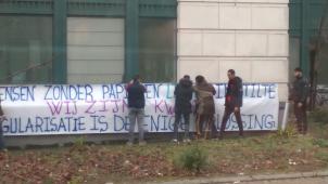 <p>Die Papierlosen haben am Montag in der Hauptstadt mobil gemacht.</p>