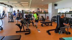 <p>Ein Blick in ein Fitnessstudio in Hoogstraten</p>