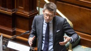 <p>Minister Pierre-Yves Dermagne wurde zusammen mit dem belgischen Staat verurteilt.</p>