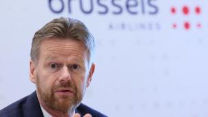 <p>Brussels Airlines CEO Peter Gerber</p>