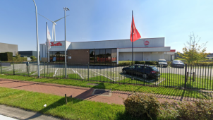 <p>Ein Blick von außen auf die Anlage in Turnhout</p>