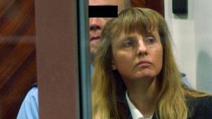 <p>Michelle Martin während dem Gerichtsverfahren gegen Marc Dutroux im Juni 2004.</p>