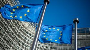 <p>Sitz der EU-Kommission in Brüssel</p>