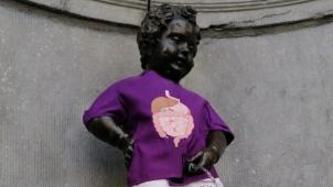 <p>Das Manneken Pis ist am Donnerstag neu eingekleidet worden.</p>