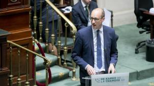 <p>Finanzminister Vincent Van Peteghem</p>